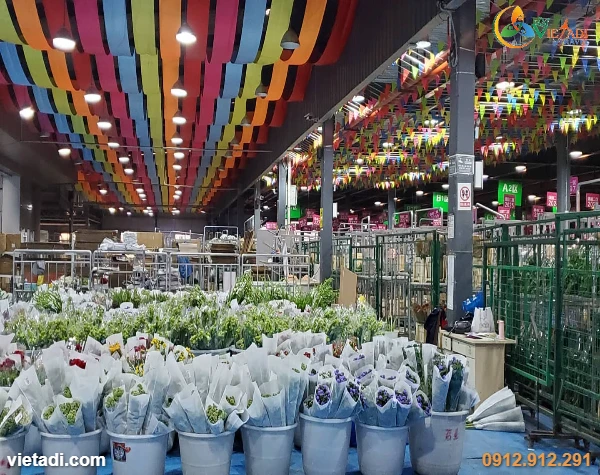 Chợ hoa Đấu Nam Côn Minh