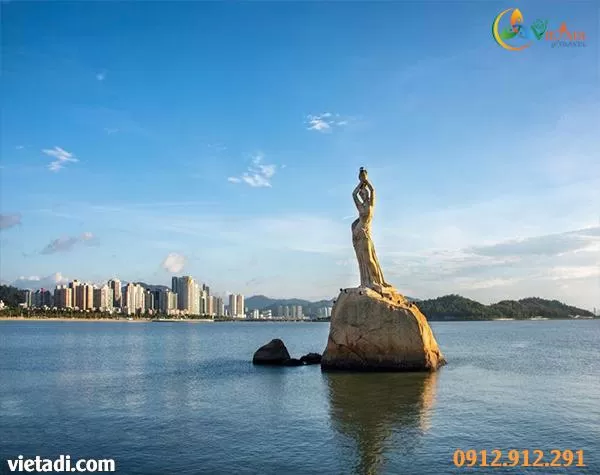 Tượng Mỹ nhân Ngư Chu Hải