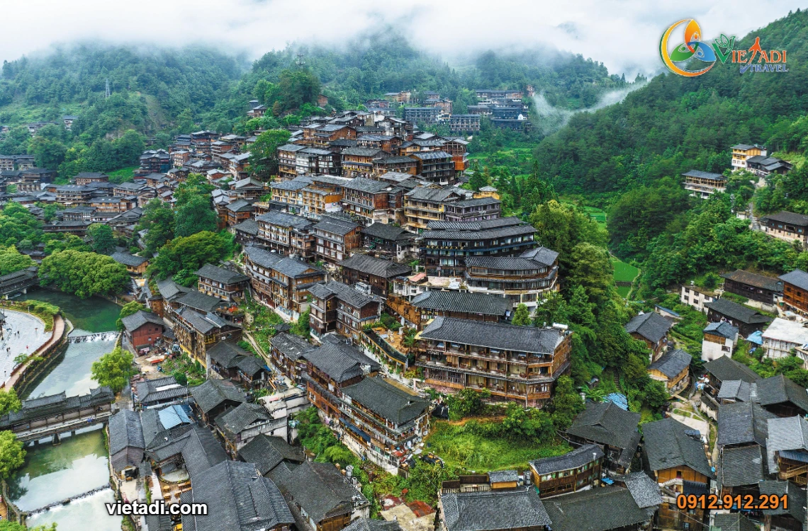 Tour Quý Châu 6N5Đ Từ Hà Nội: Thập Bát Trại – An Thuận