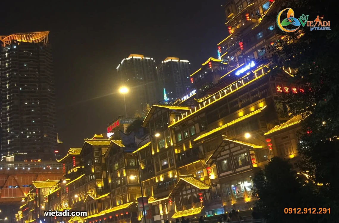 Tour Trùng Khánh 5N4Đ: Đàn Tử Thạch - Hồng Nhai Đông - Lý Tử Bá - Bay Thẳng Hà Nội